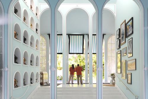The new hotel design aims to capture the glamour and sophistication of the Caribbean in the 1950s and 60s
