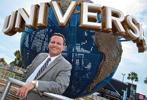 McReynolds is also senior vice president of external affairs for Universal Parks and Resorts