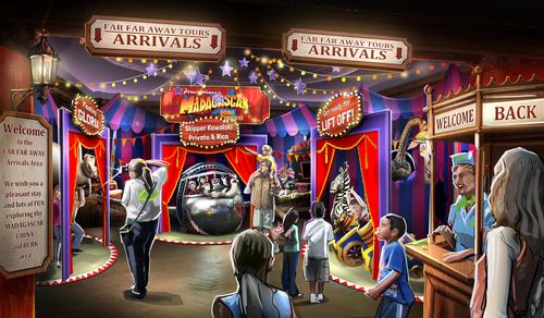 The experience ends with a look at DreamWorks' other popular IPs / Merlin Entertainments 