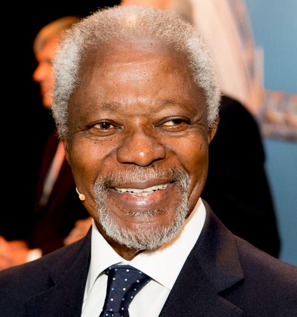Kofi Annan is a patron of Zeitz MOCAA