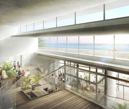 Designed by Barcelona-based architectural firm OAB (Office of Architecture in Barcelona) and principal architect Carlos Ferrater, the Canyon Ranch development will include a “strikingly modern” resort / Canyon Ranch