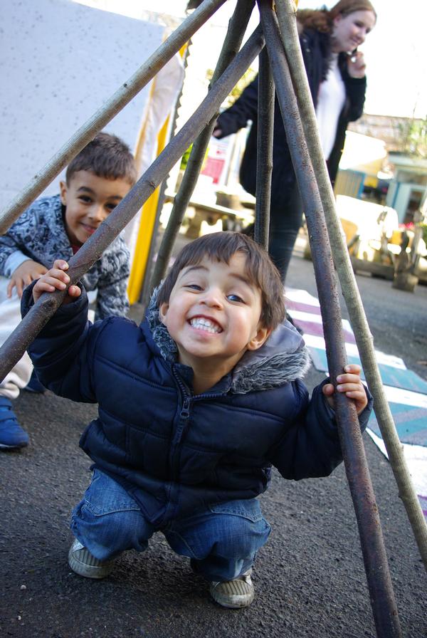  The Pop Up Parks concept was designed to create playful, social interactions on people’s everyday journeys