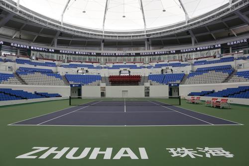 The centre court can seat 5,000 tennis fans / Populous