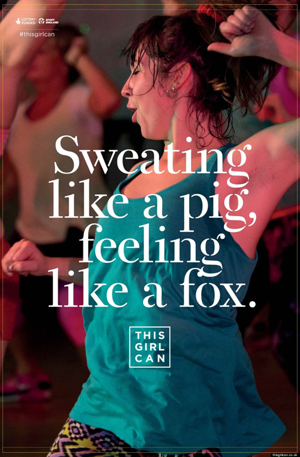 ‘This Girl Can’ had a strong sense of female empowerment through being physically active