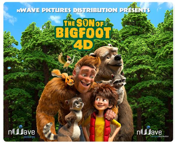 Attendees can watch 4D theatre film Son of Bigfoot at nWave’s booth