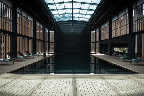 The spa was designed with the main intention of providing customers with a way to relate to the hotel's surrounding natural resources / Saraiva+Associados / Nini Andrade Silva