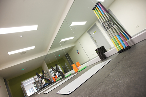 The DL Studio concept focuses on PT and small group functional training