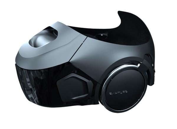  The Void developed its own Rapture hardware, which includes this Head Mounted Display (HMD)