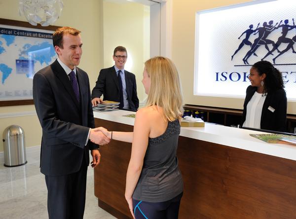 Staff at the centre include leading doctors in sports medicine, experts in biomechanics and a team of physiotherapists and coaches