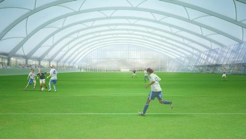 Facilities will include a number of full-size pitches