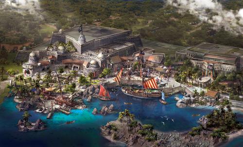 The Shanghai park will be home to Disney's first Pirates-themed land – Treasure Cove