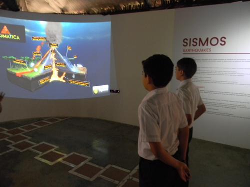 An entire exhibition has been built around the simulator, which is the climactic end to the experience