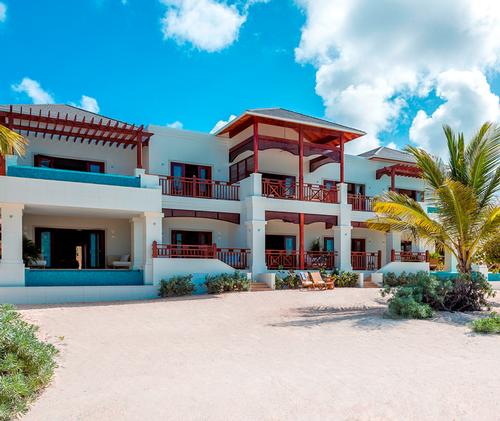 Designed by Caribbean architect Lane Pettigrew, Zemi Beach House's architecture was inspired by Anguilla's natural environment, blending modern, clean lines with classic Caribbean building details / Thierry DeHove Zemi Beach
