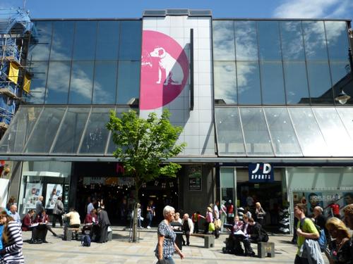 Both JD Sports and HMV occupy prominent spots on Newcastle's popular shopping stretch Northumberland Street / Graham Soult