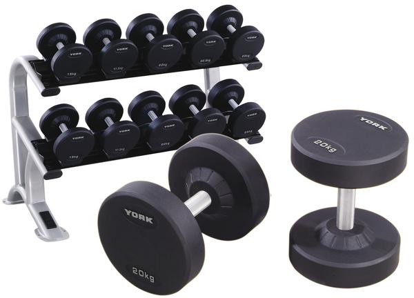 York’s Pro Style Dumbbells strength line