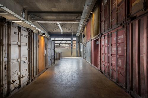 The design offers security, with certain areas able to be securely closed off simply by closing individual containers