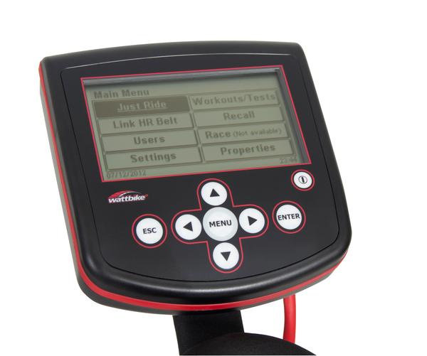 Wattbike enables people to train in both their power and heart rate zones