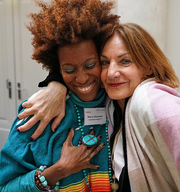 Emmy winning Bianca Alexander from Conscious Living TV with Anne Biging