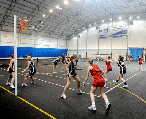 Rubb takes centre court at Cornish sports college