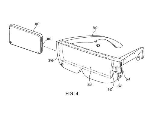The Apple version of mounted VR goggles rely on an external device