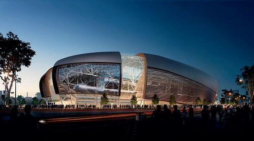 The venue has been awarded the chance to host the 2018 NFL Super Bowl / HKS