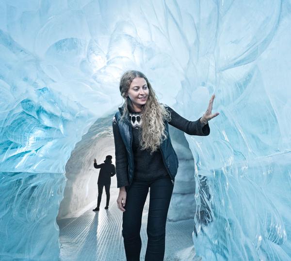 Perlan Museum’s Glacier and Ice Cave exhibit. A second exhibition – Land, Coast, Ocean – is opening soon as well as a new planetarium
