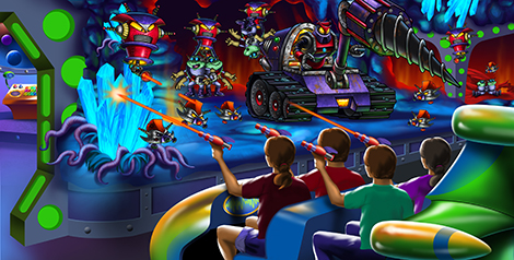 Power Blast is an immersive and challenging ride/game experience