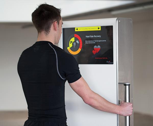 FitQuest assesses users' fitness and body composition levels