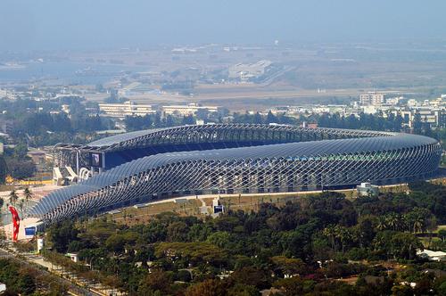 Ito designed the winding National Stadium of Taiwan
/ Pe Ellden