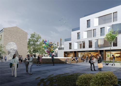 The design centres around three longitudinal units with roofs of different types and heights / SSA