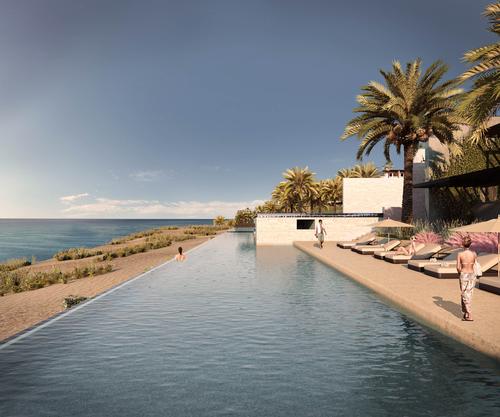 Designed by architect Jim Olson in collaboration with Mexico City-based design firm IDEA Asociados, the 299-room JW Marriott Los Cabos is situated in the Puerto Los Cabos community / JW Marriott