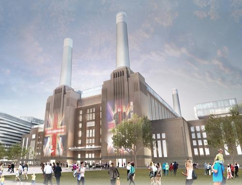 A CGI of how the power station is expected to look once all renovations have been completed / BPSDC