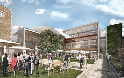 Other key components of the scheme include the construction of a new Thomas Lord Building, which will contain a reception and staff facilities / Populous