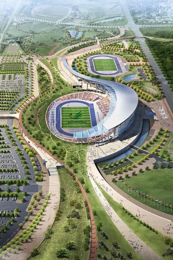 How the Incheon Stadium will look in its legacy mode / PIC: © Incheon Asian Games / Populous