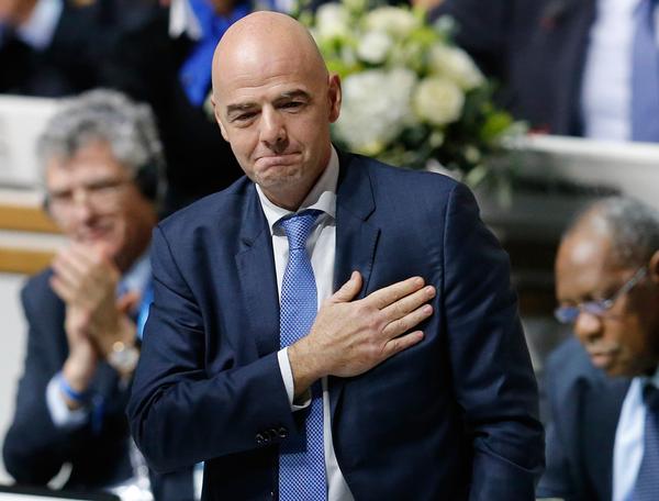 Infantino, UEFA’s general secretary, secured 115 votes to win election