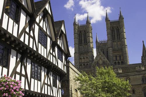 Lincoln Cathedral has been granted £12.4m for urgent repairs to the building and to fund a new interpretation centre by Mather & Co / Shutterstock.com