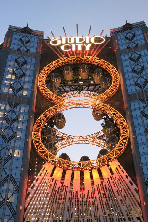 The wheel is the main feature of the sprawling complex / Goddard Group