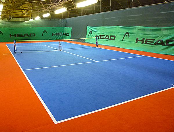 The bowling area now hosts a tennis court