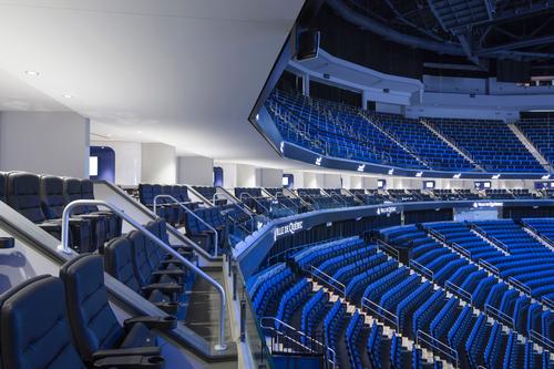 The design includes an array of premium spaces and seating