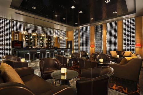 The Equinox bar at the DoubleTree Suites by Hilton in Bangalore