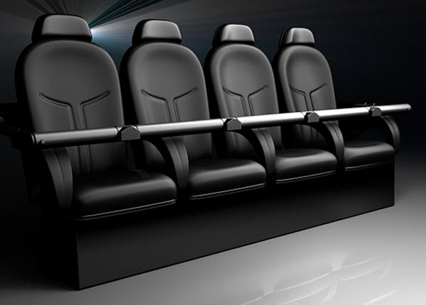 Universal Kinematics technology aids the X4DR seats’ movements