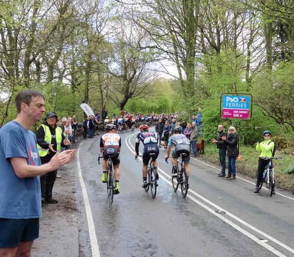 As the race advanced, the crowds got bigger, with up to 750,000 people lining up to see the final stage from Wakefield to Leeds