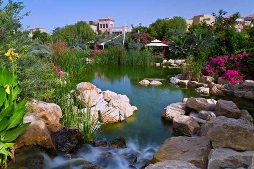 The project was landscaped by Kamelia Bin Zaal, daughter of the property's owning Zaal family, who will be exhibiting her work at the 2015 RHS Chelsea Flower Show in London / Al Barari