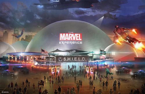 Pop up Marvel theme park prepares to tour the US