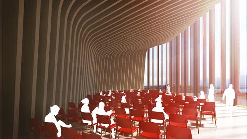 A number of educational and exhibition spaces feature in Ennead’s designs / Ennead Architects