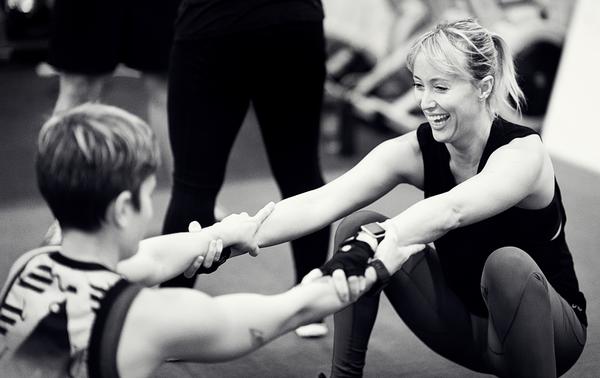 The Foundry encourages members to notice how they're feeling, rather than just how they look