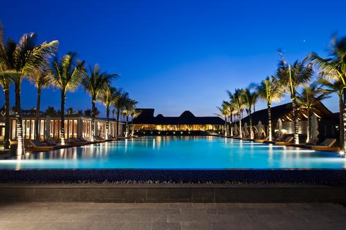 Nghia said: 'The resort was designed by harmonious mix of greenery, natural stone and bamboo in order to achieve a perfect atmosphere for guests' / Vo Trong Nghia Architects