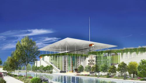 The cultural centre will house the National Library of Greece and Greek National Opera in one building / Renzo Piano Building Workshop