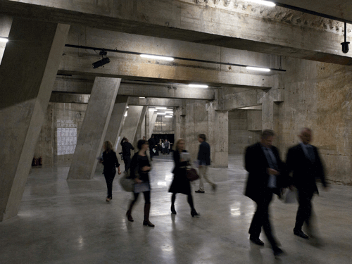 The Tanks live art exhibition space opens at Tate Modern