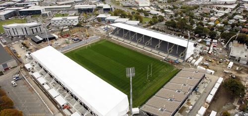 Temporary AMI Stadium in New Zealand wins major award